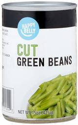 Amazon Brand - Happy Belly French Style Green Beans, 15 Ounce
