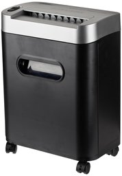 AmazonBasics 7- to 8-Sheet Micro-Cut Paper/CD/Credit Card Shredder with Pullout Basket