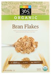 365 Everyday Value, Organic Bran Flakes, 15 oz