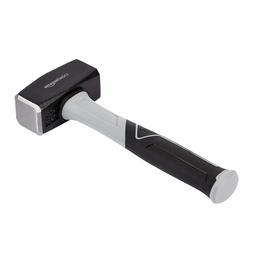 AmazonBasics Fibreglass Handle Club Hammer, 1250g