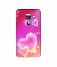 Amazon Brand - Solimo Designer Heart Abstract 3D Printed Hard Back Case Mobile Cover for LeEco Le Max 2