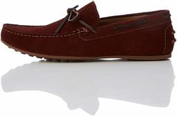 Amazon Brand - find. Men's Suede, Rot (Burgundy), US 8