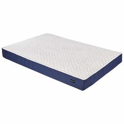 AmazonBasics Foam Pet Bed, X-Large, Blue and Grey