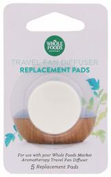 Whole Foods Market, Travel Fan Diffuser Replacement Pads, 5 Count