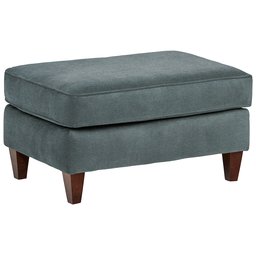 Amazon Brand – Stone & Beam Leila Ottoman, 34"W, Smoky Teal