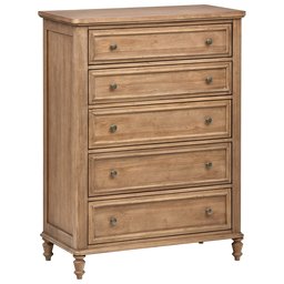Amazon Brand – Stone & Beam Chase Casual Wood Bedroom Dresser, 38" W, Natural