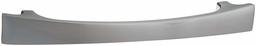 AmazonBasics Thick Modern Curved Handle Cabinet Handle, 6.5" Length (5" Hole Centre), Satin Nickel, 10-Pack