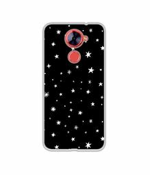 Amazon Brand - Solimo Designer Sperking Stars UV Printed Soft Back Case Mobile Cover for Comio X1