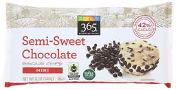 365 Everyday Value, Semi-Sweet Chocolate Mini Baking Chips, 12 oz