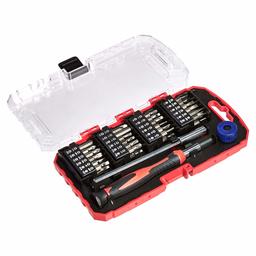 AmazonBasics 51-Piece Precision Screwdriver Bit Set (Renewed)