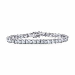 [Find] Amazon Collection puratinakuraddosuta-ringusiruba- 3.5 mm Clear Princess kattokyu-bikkuzirukoniatenisuburesuretto, 18.4 cm Length Bracelet jeb00024 _ 121cl7qqd00