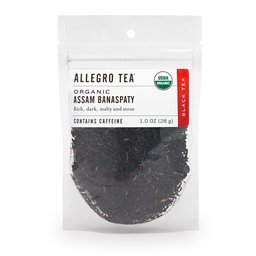 ALLEGRO TEA Organic Assam Banaspaty Estate Tea, 1 OZ