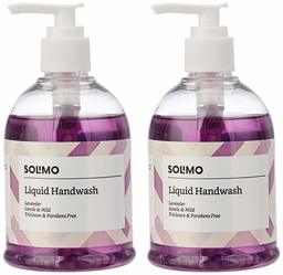 Amazon Brand - Solimo Handwash Liquid, Lavender - 250 ml (Pack of 2)