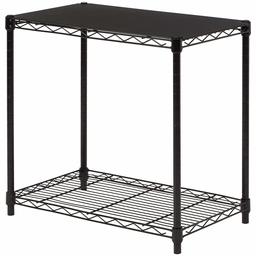 AmazonBasics 2-Tier Stackable Shelf (Renewed)