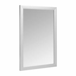 Amazon Basics Rectangular Wall Mirror - 20" x 28", Standard Trim, Nickel