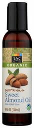365 Everyday Value, Organic Sweet Almond Oil, 4 fl oz