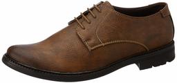 Amazon Brand - Symbol Men's Tan Synthetic Formal Shoes - 8 UK (AZ-OM-70B)
