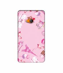 Amazon Brand - Solimo Designer Ladies Accessories 3D Printed Hard Back Case Mobile Cover for Microsoft Lumia 535