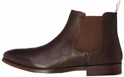 find. Amazon Brand Men's Leather, Braun (Dark Chestnut), US 10