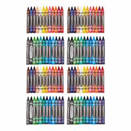 AmazonBasics Jumbo Crayons - 24 Assorted Colors, 4-Pack