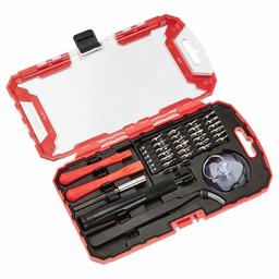 AmazonBasics 32-Piece Electronics Repair Screwdriver Set (Renewed)