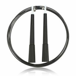 UMI Essentials Speed Jump Rope, 3m Adjustable Steel Wire Jumping Ropes for Boxing, MMA, Crossfit, Workout and Fitness Training