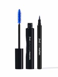 FIND - Volumising Mascara & Eye Marker - Eyes Kit - Mood Blue (Blue Volumising Mascara and Blue Eye Marker)