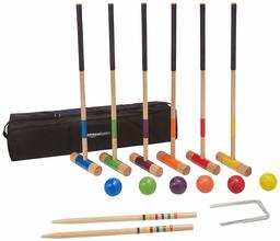 AmazonBasics Premium Croquet Set (Renewed)