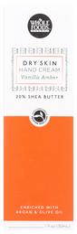 WHOLE FOODS MARKET Vanilla Amber Hand Cream, 1 FZ