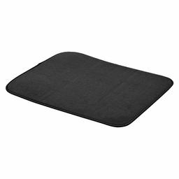 AmazonBasics Drying Mat - 16x18"- Black, 4-Pack