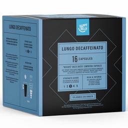 Amazon Brand - Happy Belly Lungo Decaffeinato coffee pods (decaffeinated) compatible with NESCAFÉ* DOLCE GUSTO*, 3x16 capsules (48 servings)