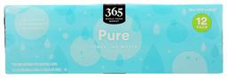 365 by Whole Foods Market, Sparkling Water, Pure (12-12 Fl Oz Cans), 144 Fl Oz