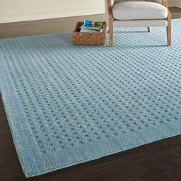 Amazon Brand – Stone & Beam Casual Geometric Wool Area Rug, 9' 6" x 6' 6", Charcoal