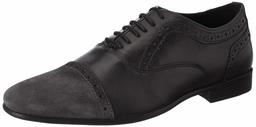 Amazon Brand - Symbol Men's Grey Leather Formal Shoes - 11 UK (AZ-WS-263A)