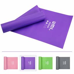 UMI. by Amazon - Resistance Band Set Stretch Bands Exercise Bands for Yoga Ballet Pilates Workout Exercise Purple-2m