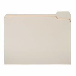 AmazonBasics File Folder - Basic, 1/5 Tab, Manila, Letter, 36-Pack
