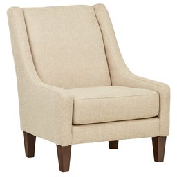 Amazon Brand – Stone & Beam St. Cloud Modern Armless Accent Chair, 32"W, Tan