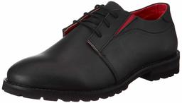 Amazon Brand - Symbol Men's Black PU Formal Shoes - 9 UK (AZ-SY-425)