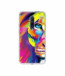 Amazon Brand - Solimo Designer Funny Cat Pattern Print UV Printed Soft Back Case Mobile Cover for OnePlus 7 Pro