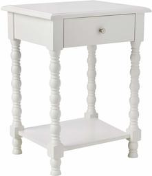 Amazon Brand – Ravenna Home Mid-Century Side Table with Carved Legs, 18.11"W