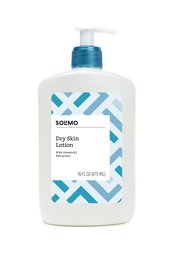 Amazon Brand - Solimo Dry Skin Lotion with Vitamin B5, 16 Fluid Ounce