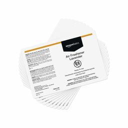 AmazonBasics 32 Oz Bottle Label, Air Freshener Refill, Lavender, 10-Pack