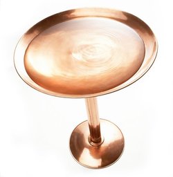 Strathwood Copper-Finish Bird Bath