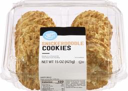 Amazon Brand - Happy Belly Cookie, Snickerdoodle, 15 Ounce, 12 Count - Frozen