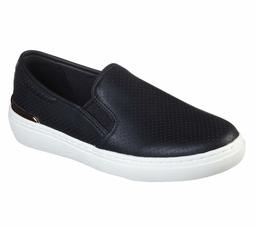Concept 3 by Skechers Feel The Vibe Slip-on Sneaker, Black, 4.5 UK