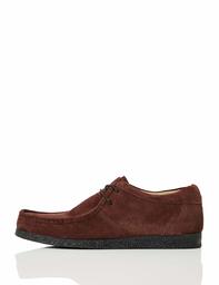 Amazon Brand: Find Addison Men's Moccasin, Red Burgundy Black, 41 EU