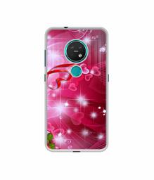 Amazon Brand - Solimo Designer Love UV Printed Soft Back Case Mobile Cover for Nokia 7.2