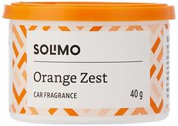 Amazon Brand - Solimo Car Air Freshener - Orange Zest, 40 g