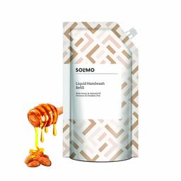 Amazon Brand - Solimo Handwash Liquid Refill, Honey Almond - 750 ml