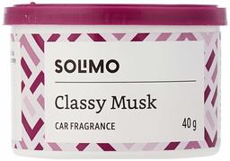 Amazon Brand - Solimo Car Air Freshener - Classy Musk, 40 g